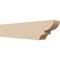 Ekena Millwork 4in. W x 6in. H x 28in. L Ridgewood Woodgrain TimberThane Rafter Tail, Primed Tan RFTUR04X06X28RIDRCPR - alternate 1